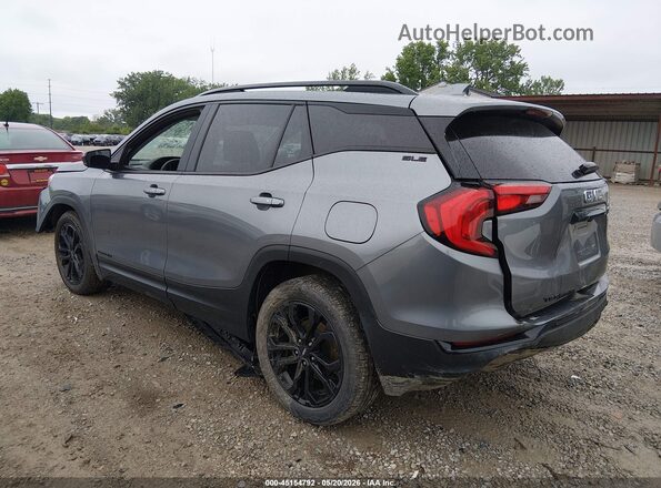 3GKALMEV5KL369213 2019 GMC TERRAIN Gray უკანა მარცხენა