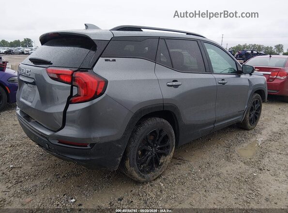 3GKALMEV5KL369213 2019 GMC TERRAIN Gray უკანა მარჯვენა
