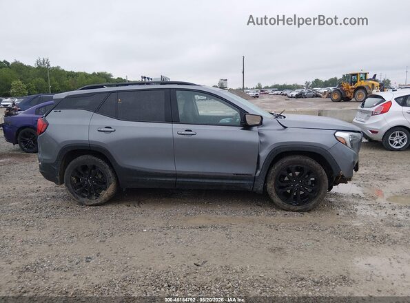 3GKALMEV5KL369213 2019 GMC TERRAIN Gray უკანა სალონის ხედი