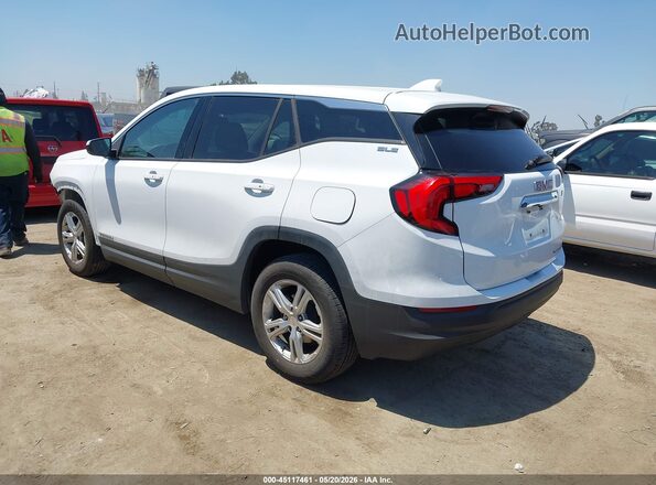 3GKALMEV5KL370605 2019 GMC TERRAIN White უკანა მარცხენა