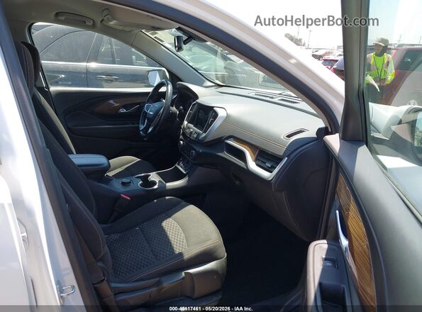 3GKALMEV5KL370605 2019 GMC TERRAIN White წინა სალონის ხედი