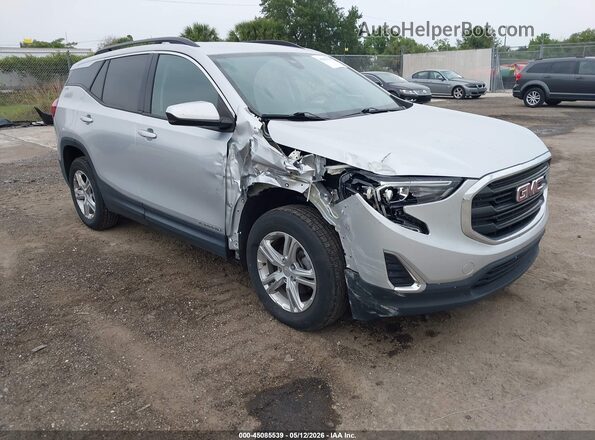 3GKALMEV5LL116359 2020 GMC TERRAIN Silver Vista frontal