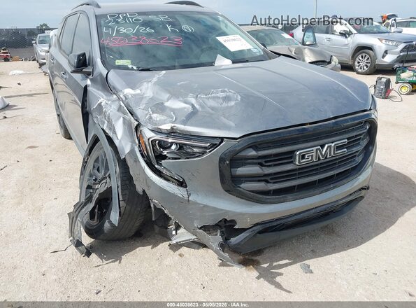 3GKALMEV5LL172575 2020 GMC TERRAIN Gray Front view