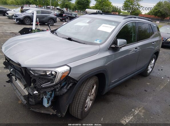 3GKALMEV5LL203419 2020 GMC TERRAIN Gray Передня ліва чверть
