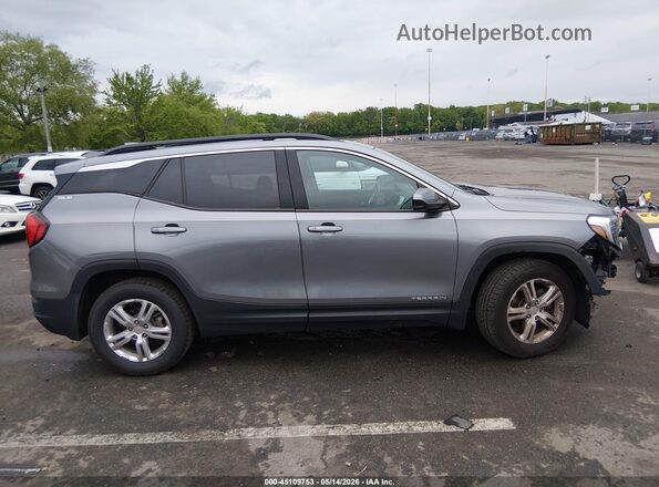 3GKALMEV5LL203419 2020 GMC TERRAIN Gray Вид задньої частини салону