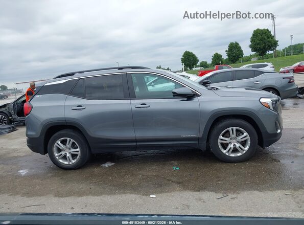 3GKALMEV5ML328471 2021 GMC TERRAIN Gray Սալոնի հետևի տեսք