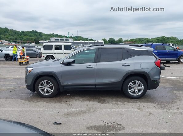 3GKALMEV5ML328471 2021 GMC TERRAIN Gray Սալոնի 360 աստիճան տեսք