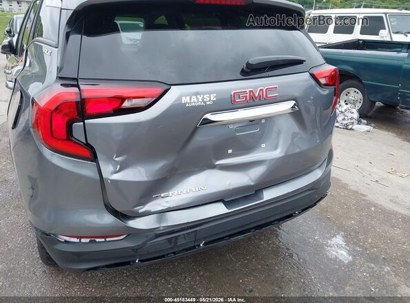 3GKALMEV5ML328471 2021 GMC TERRAIN Gray Դիմացի տեսք