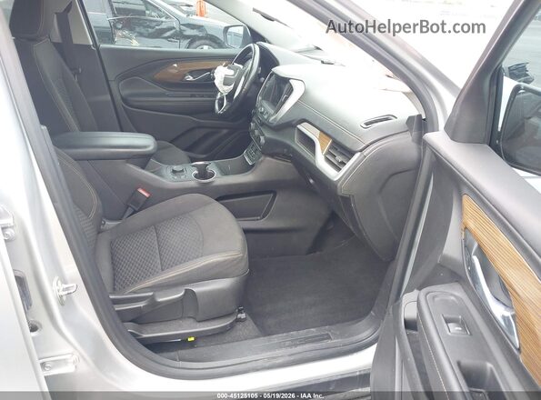 3GKALMEV6JL197739 2018 GMC TERRAIN Серебряный Вид салона спереди
