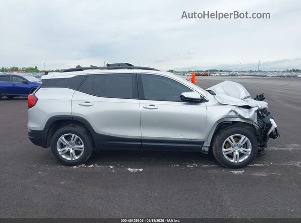 3GKALMEV6JL197739 2018 GMC TERRAIN Серебряный Панорамный вид салона 360°