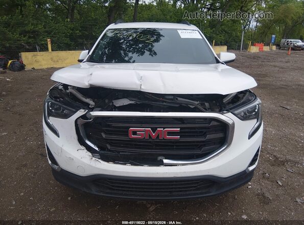 3GKALMEV6JL245238 2018 GMC TERRAIN White Սարքավորումների վահանակի տեսք
