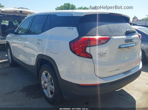 3GKALMEV6JL294049 2018 GMC TERRAIN White Задня ліва чверть
