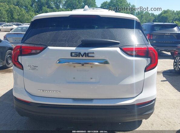 3GKALMEV6JL294049 2018 GMC TERRAIN White 