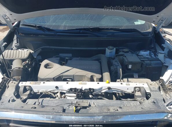 3GKALMEV6JL294049 2018 GMC TERRAIN White Вид ззаду
