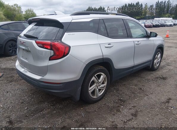 3GKALMEV6JL314932 2018 GMC TERRAIN Серебряный Задняя правая четверть