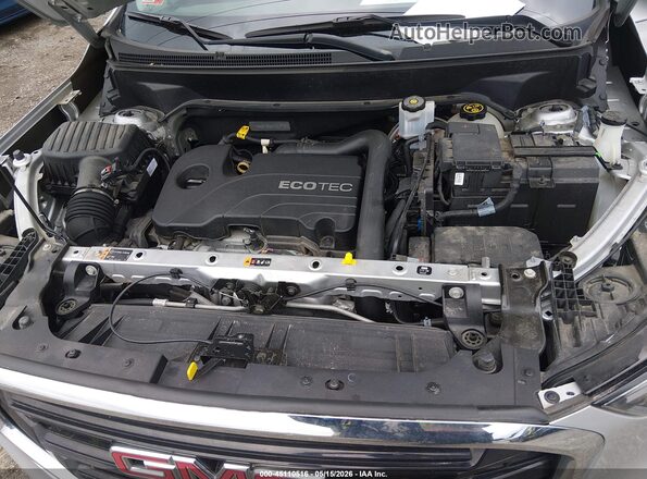 3GKALMEV6JL314932 2018 GMC TERRAIN Серебряный Вид сзади