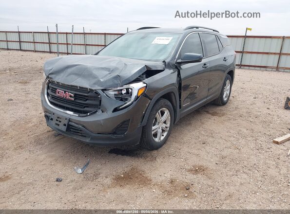 3GKALMEV6KL159574 2019 GMC TERRAIN Pewter Przód lewy