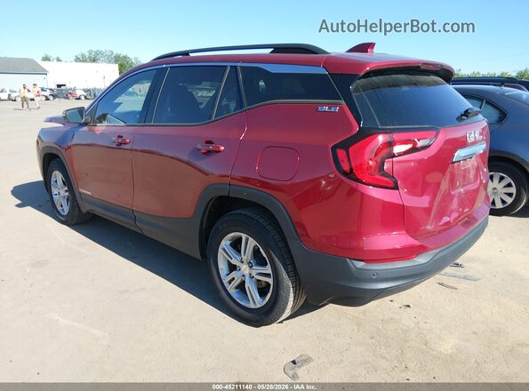 3GKALMEV6KL247394 2019 GMC TERRAIN Red უკანა მარცხენა