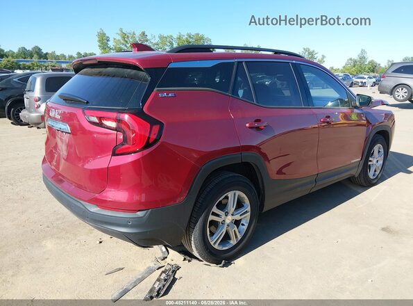 3GKALMEV6KL247394 2019 GMC TERRAIN Red უკანა მარჯვენა