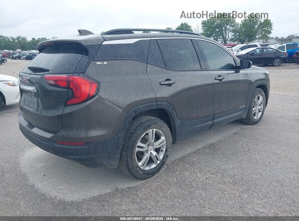 3GKALMEV6KL258766 2019 GMC TERRAIN Gray Հետևի աջ