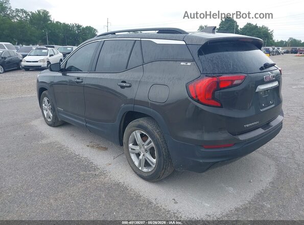 3GKALMEV6KL258766 2019 GMC TERRAIN Gray Հետևի ձախ