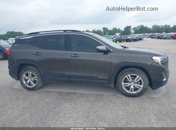 3GKALMEV6KL258766 2019 GMC TERRAIN Gray Սալոնի հետևի տեսք