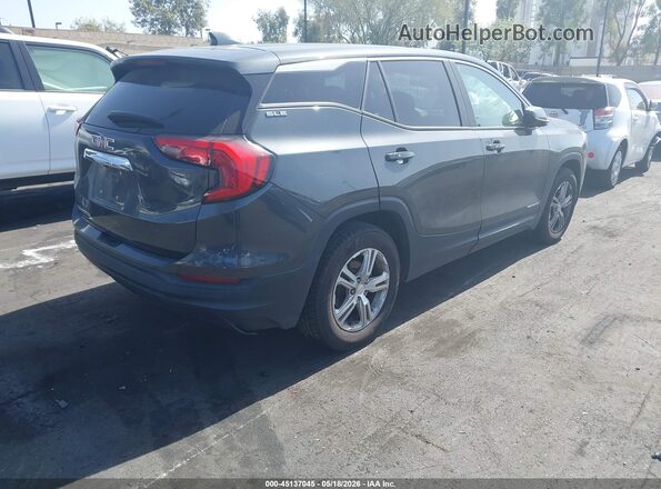 3GKALMEV7JL144578 2018 GMC TERRAIN Gray Trasero derecho