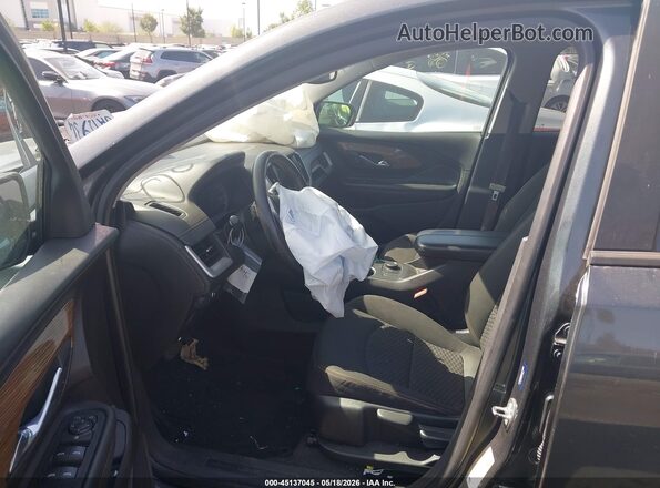 3GKALMEV7JL144578 2018 GMC TERRAIN Gray Vista interior delantera