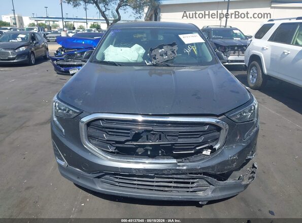 3GKALMEV7JL144578 2018 GMC TERRAIN Gray Vista del cuadro de instrumentos