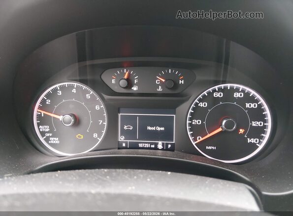 3GKALMEV7JL197765 2018 GMC TERRAIN Silver Vista de los asientos traseros