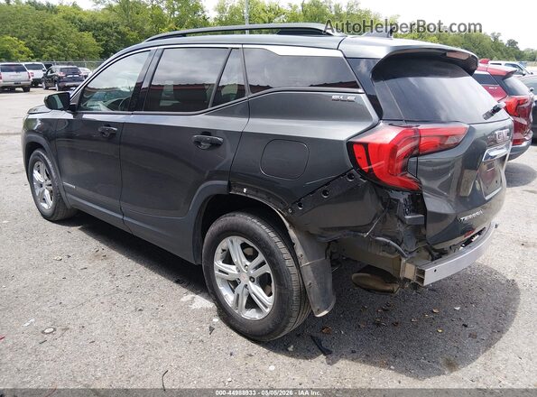 3GKALMEV7LL103645 2020 GMC TERRAIN Gray Trasero izquierdo