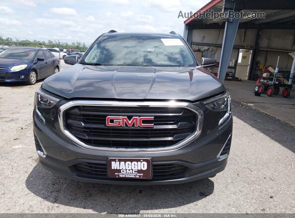 3GKALMEV7LL103645 2020 GMC TERRAIN Gray Vista interior trasera