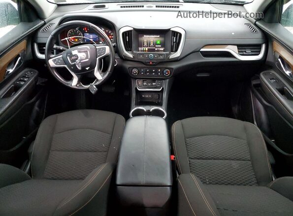 3GKALMEV7LL142512 2020 GMC TERRAIN Black Вид панелі приладів