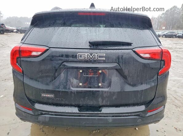 3GKALMEV7LL142512 2020 GMC TERRAIN Black Вид ззаду
