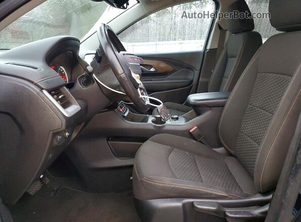 3GKALMEV7LL142512 2020 GMC TERRAIN Black Вид салону спереду