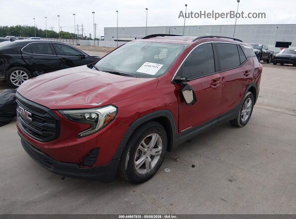 3GKALMEV7ML334899 2021 GMC TERRAIN Red Przód lewy