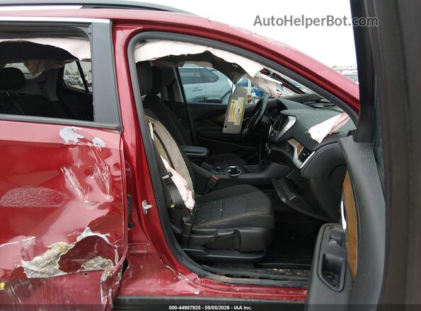 3GKALMEV7ML334899 2021 GMC TERRAIN Red Widok wnętrza z przodu