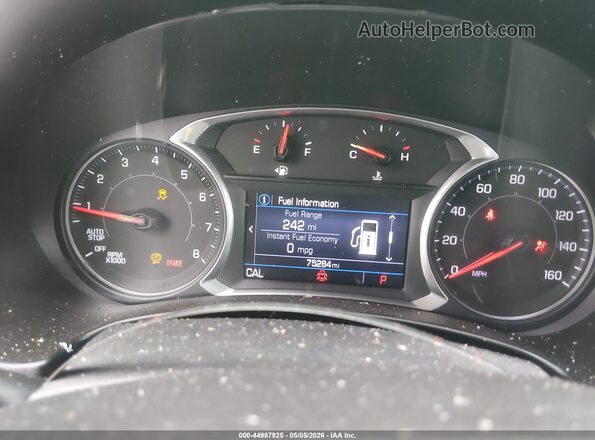 3GKALMEV7ML334899 2021 GMC TERRAIN Red Widok tylnych siedzeń