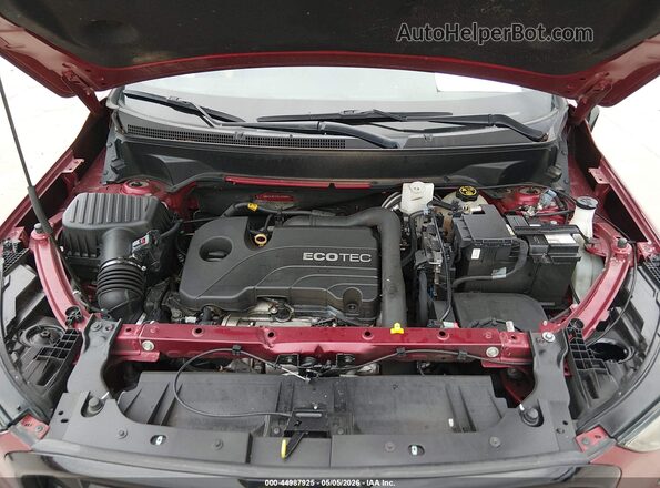 3GKALMEV7ML334899 2021 GMC TERRAIN Red Widok z tyłu