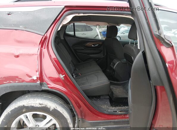 3GKALMEV7ML334899 2021 GMC TERRAIN Red Widok naklejki z numerem VIN