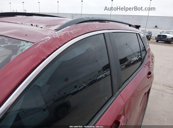 3GKALMEV7ML334899 2021 GMC TERRAIN Red Widok zestawu wskaźników
