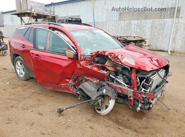 3GKALMEV7NL167168 2022 GMC TERRAIN Burgundy Front right