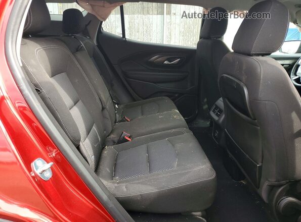 3GKALMEV7NL167168 2022 GMC TERRAIN Burgundy Rear interior view