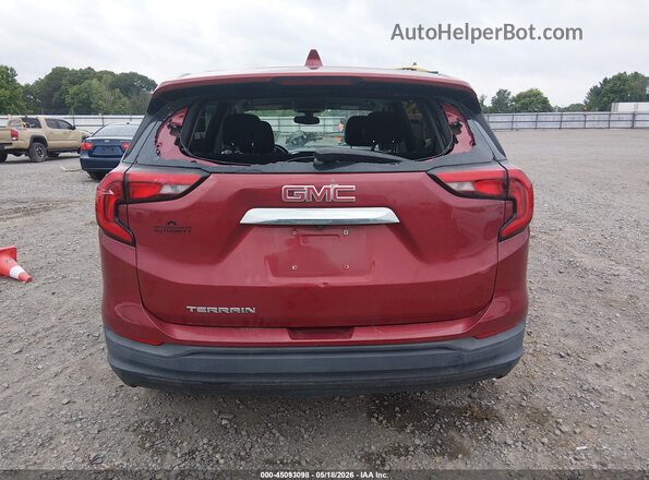 3GKALMEV8JL160773 2018 GMC TERRAIN Burgundy 