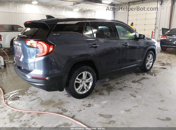 3GKALMEV8KL111719 2019 GMC TERRAIN Dark Blue Задняя правая четверть