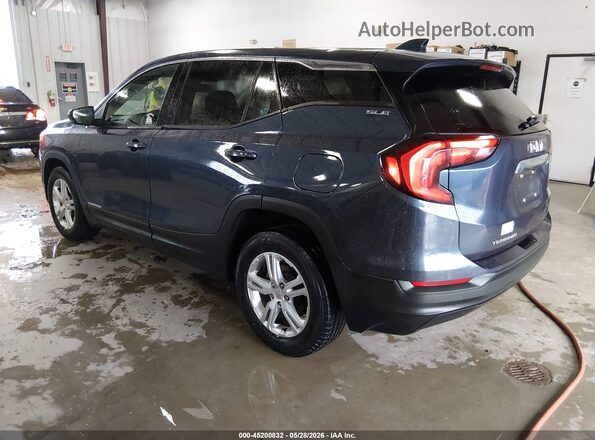 3GKALMEV8KL111719 2019 GMC TERRAIN Dark Blue Задняя левая четверть