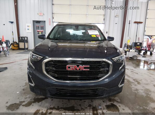 3GKALMEV8KL111719 2019 GMC TERRAIN Dark Blue Вид щитка приборов