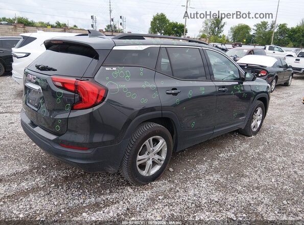 3GKALMEV8KL340790 2019 GMC TERRAIN Gray უკანა მარჯვენა