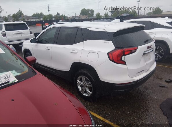 3GKALMEV8ML323023 2021 GMC TERRAIN White Trasero izquierdo