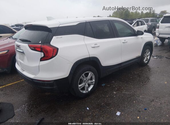 3GKALMEV8ML323023 2021 GMC TERRAIN White Trasero derecho